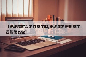 【毛坯房可以不打腻子吗,毛坯房不想刮腻子还能怎么做】