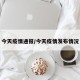 今天疫情通报/今天疫情发布情况