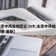 【北京中风险地区达39个,北京中风险地区有哪些 最新】