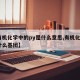 【有机化学中的py是什么意思,有机化学p是什么基团】