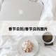春节日历/春节日历图片