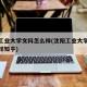 沈阳工业大学文科怎么样(沈阳工业大学文科怎么样知乎)