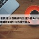 31省新增12例确诊均为境外输入/31省新增确诊10例 均为境外输入