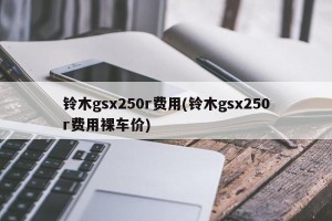 铃木gsx250r费用(铃木gsx250r费用裸车价)
