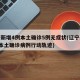 辽宁新增4例本土确诊5例无症状(辽宁新增5例本土确诊病例行动轨迹)