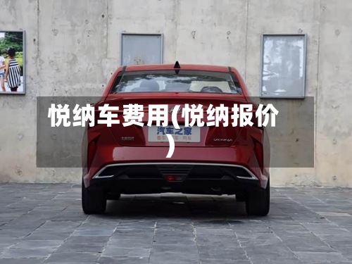 悦纳车费用(悦纳报价)-第3张图片