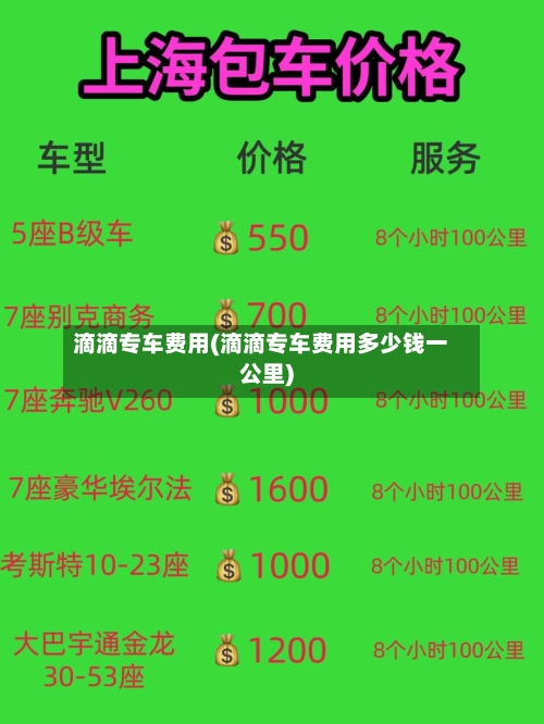 滴滴专车费用(滴滴专车费用多少钱一公里)-第2张图片