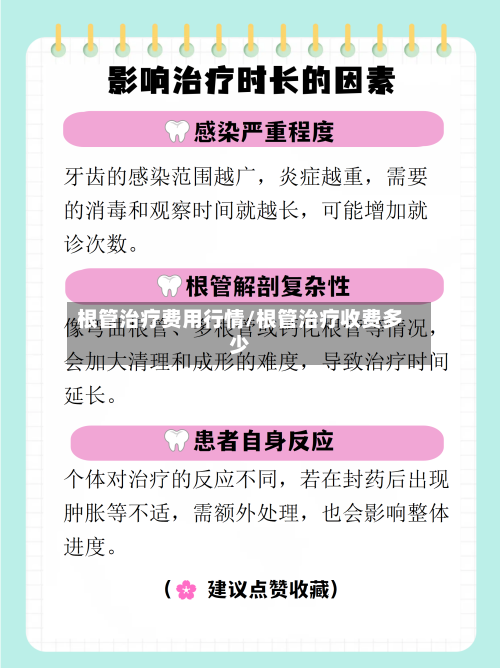 根管治疗费用行情/根管治疗收费多少