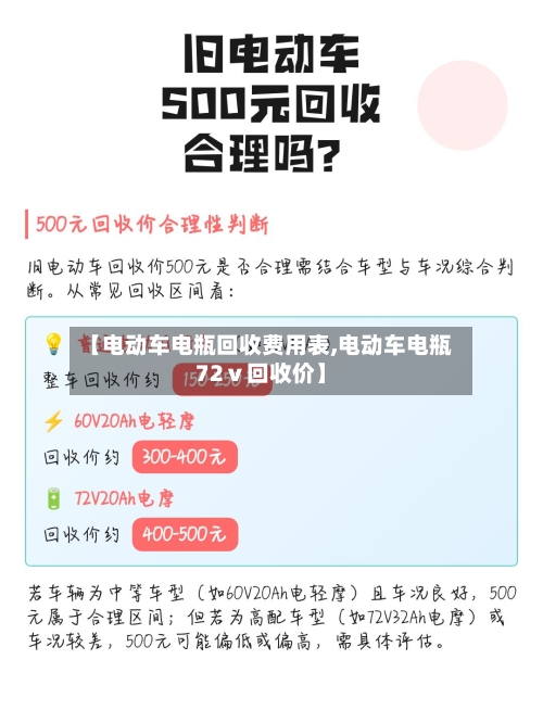 【电动车电瓶回收费用表,电动车电瓶72ⅴ回收价】-第2张图片