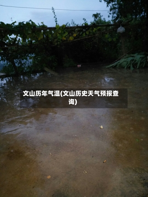 文山历年气温(文山历史天气预报查询)