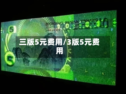 三版5元费用/3版5元费用-第2张图片