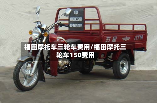 福田摩托车三轮车费用/福田摩托三轮车150费用-第2张图片