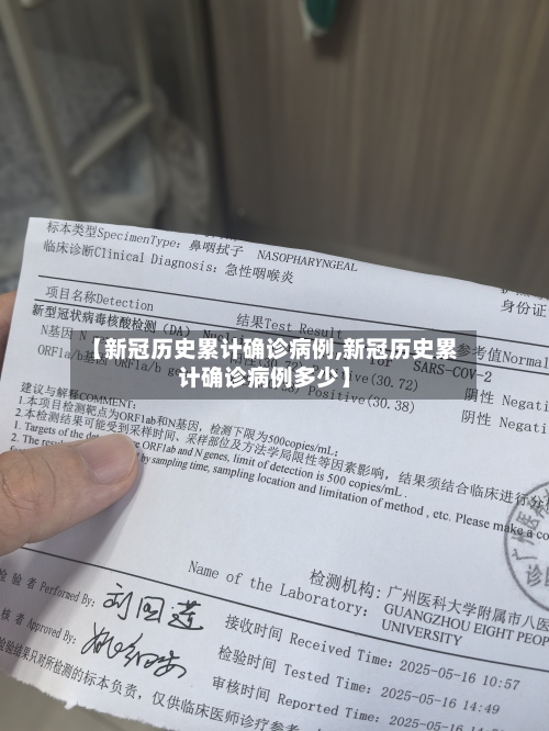 【新冠历史累计确诊病例,新冠历史累计确诊病例多少】-第2张图片