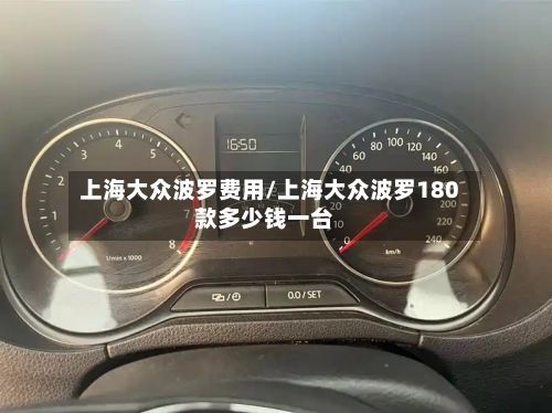 上海大众波罗费用/上海大众波罗180款多少钱一台-第3张图片