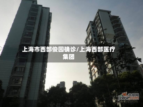 上海市西部俊园确诊/上海西部医疗集团