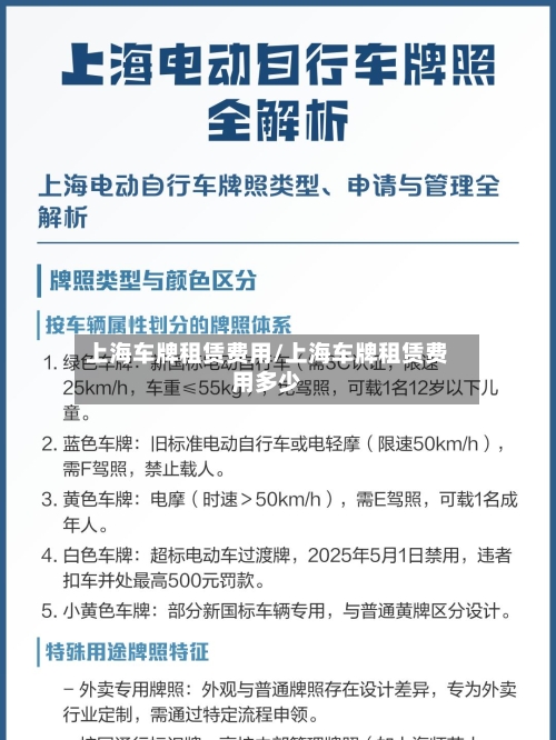 上海车牌租赁费用/上海车牌租赁费用多少